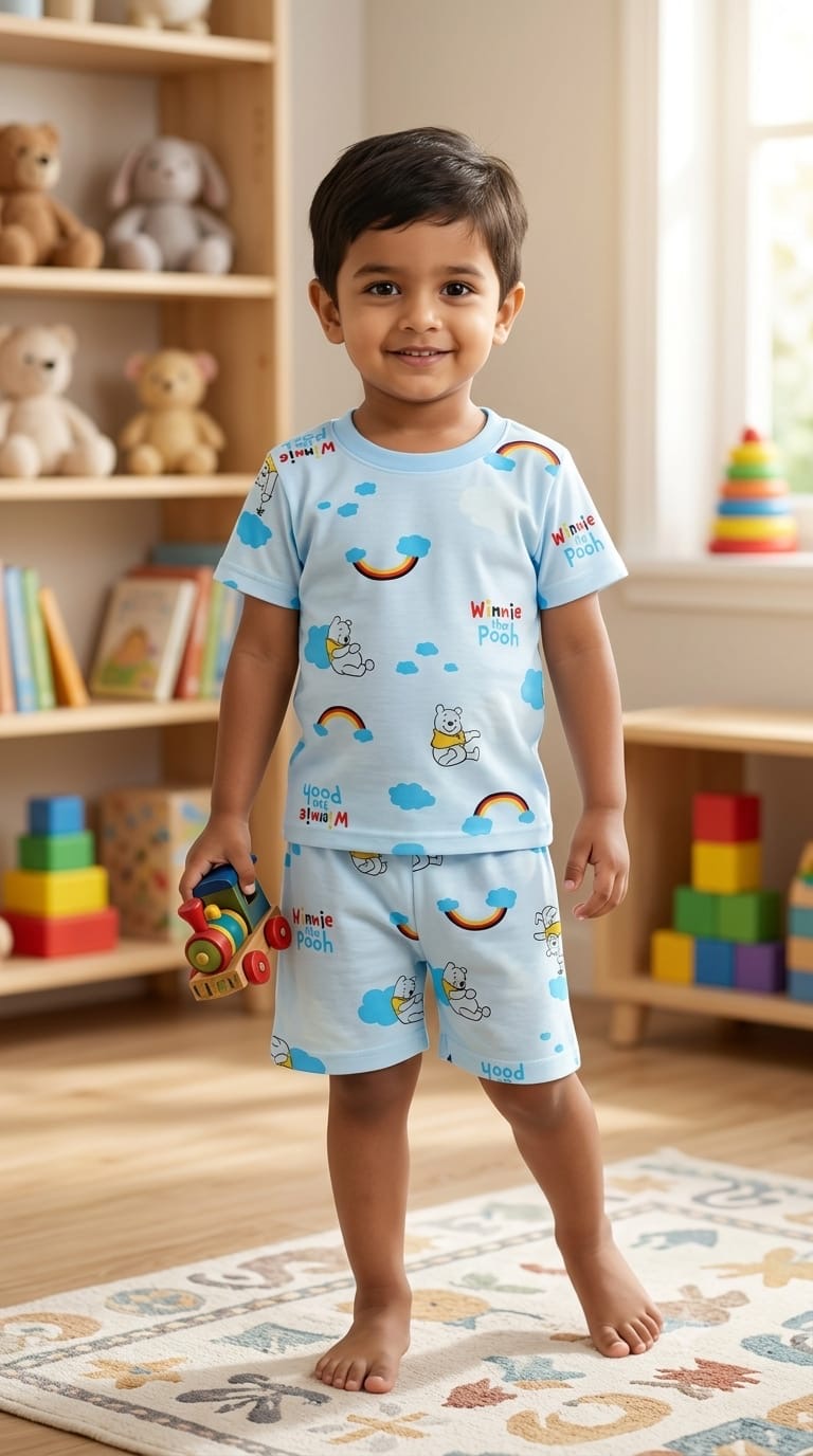 Pooh world Short  Set (1-3 year )