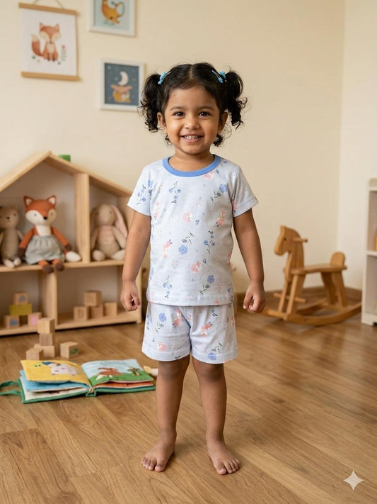 Flowers short set (1-3 years)