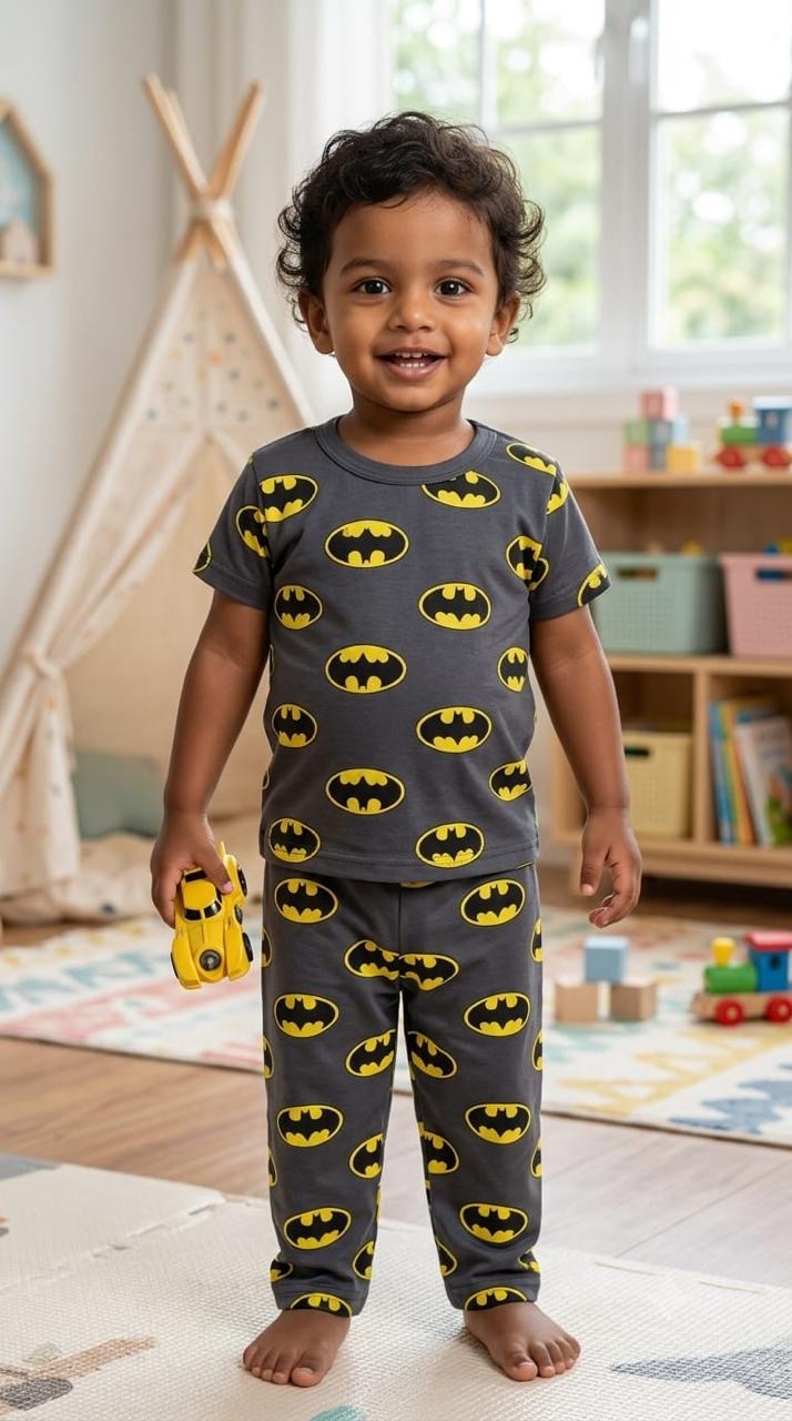 Batman Top & bottom set (1-2 year)