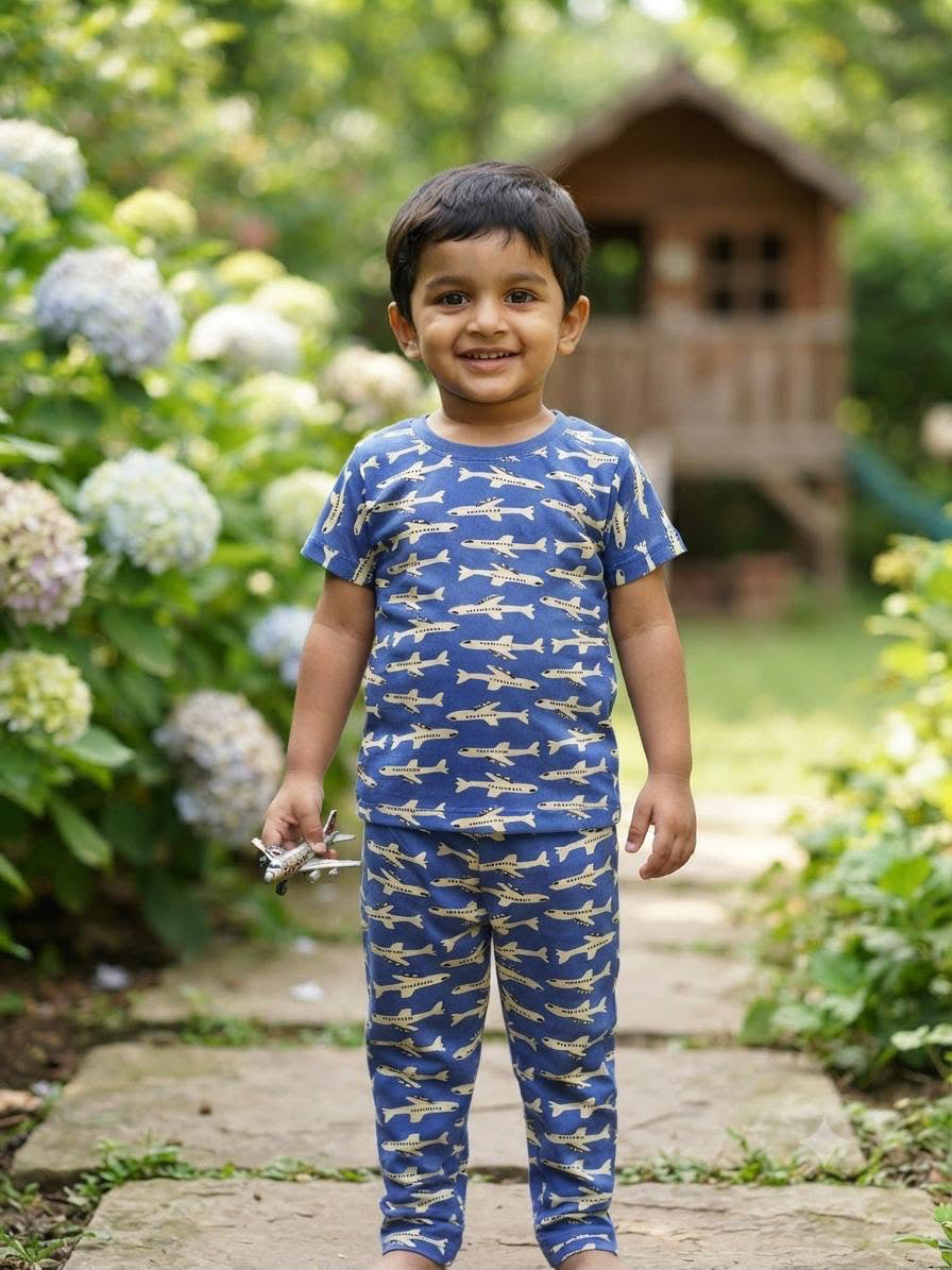 Aircraft Top & bottom set (1-3 year)