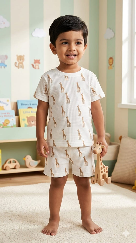 Giraffe short set (6 months-3 years)