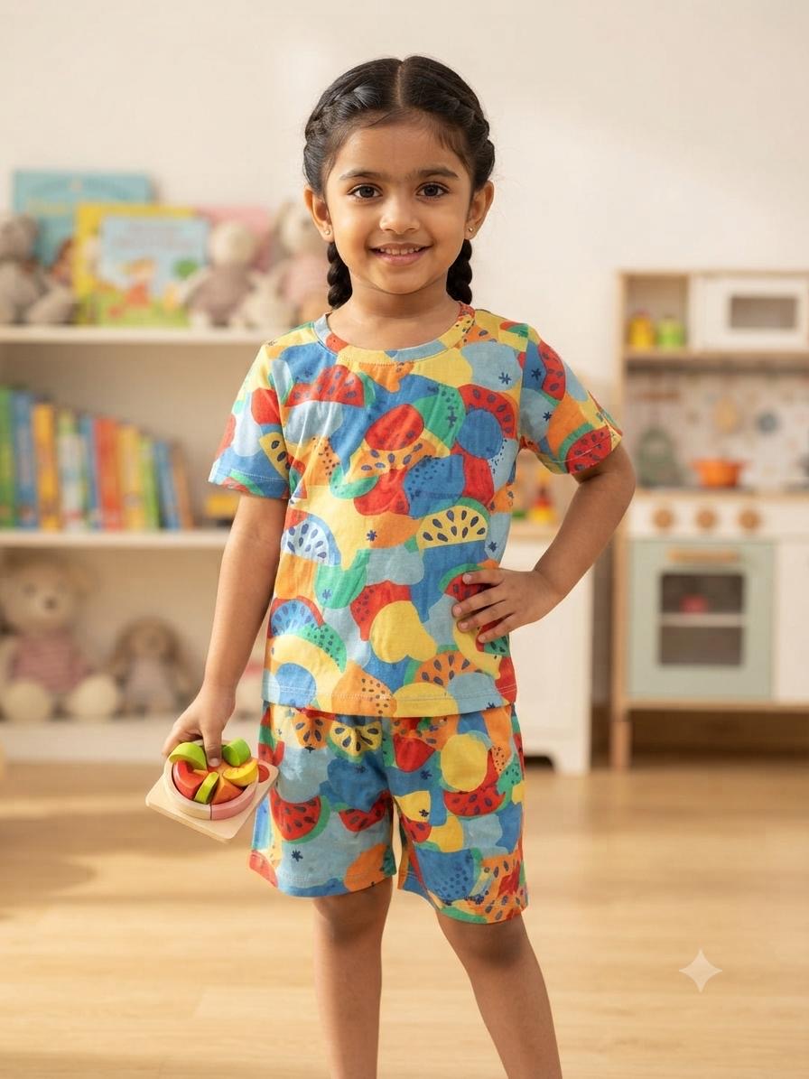 Colourful First Date Premium Short Set
(6 months-4 years)