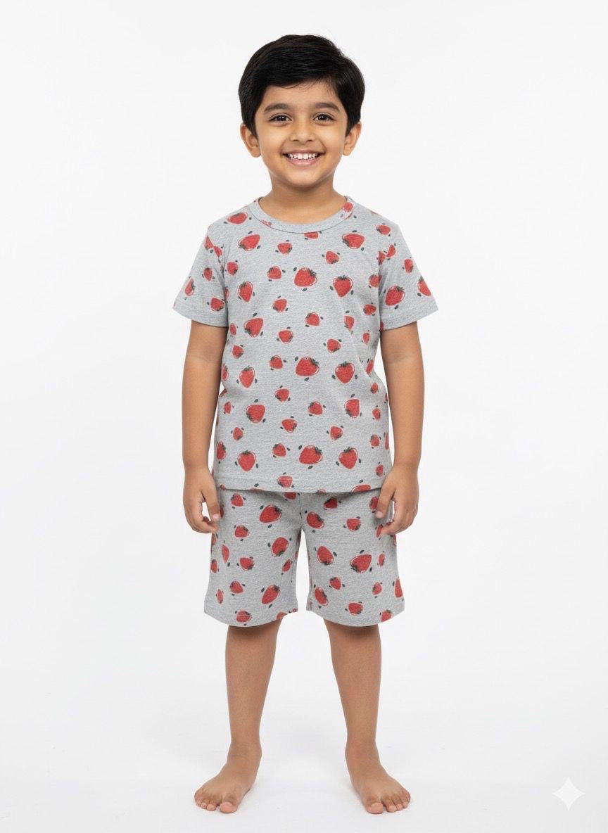 Strawberry short sets (6-12 months)