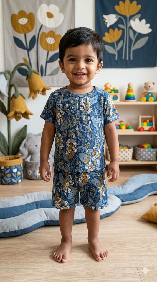 Blue  Short set (6 months- 3 years)