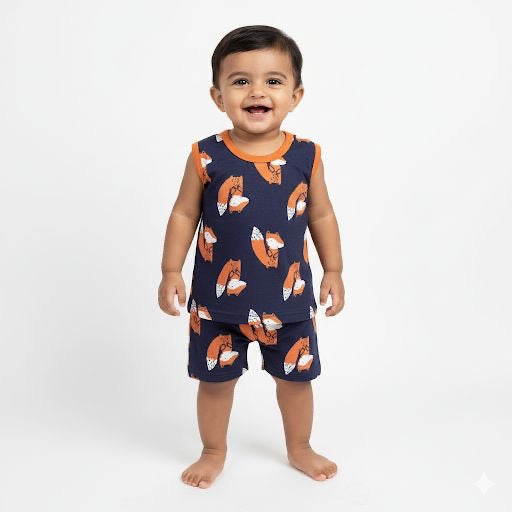 Squirrel Short set (3 Months-3 Years)