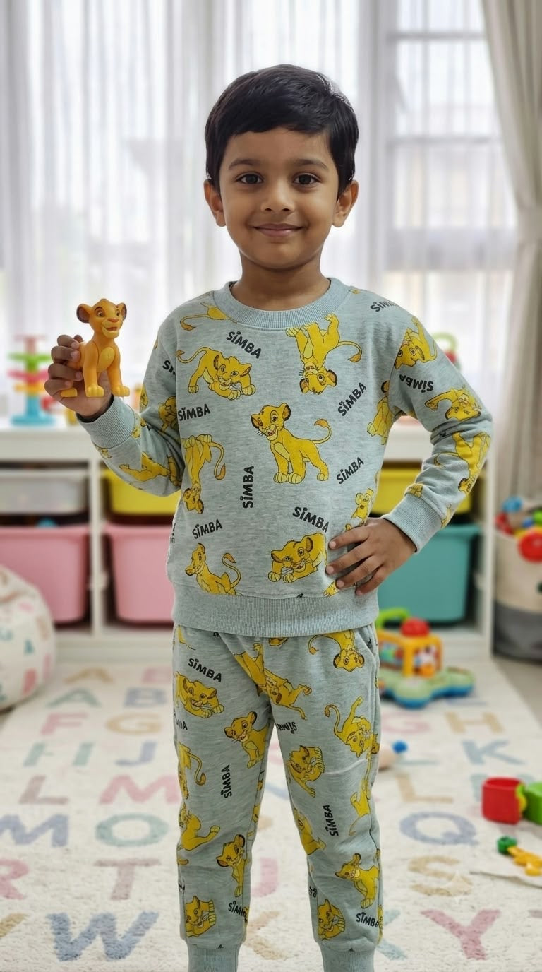 Simba 2 Winter Full sleeves Coord Set (1-5 years )