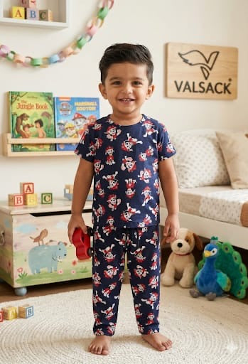 Navy blue Tim Top & bottom  set (5-12 years)