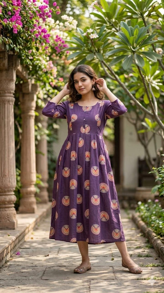 Purple 3 maternity wear (XXL)
