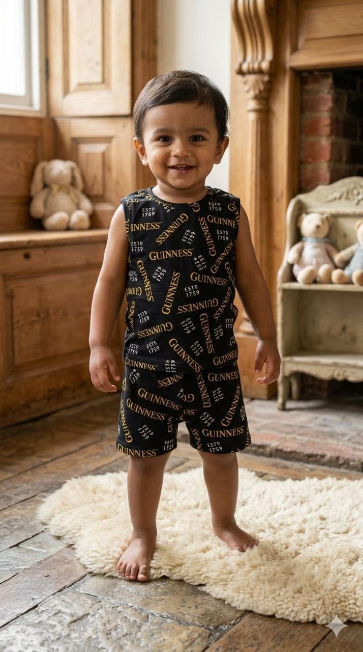 Assorted design  –Short Set    Random Design – ₹99 -(6 -12 months)