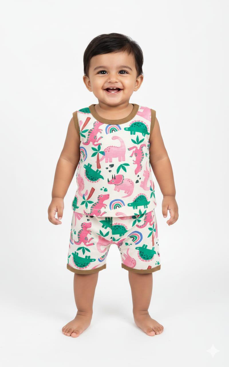 Assorted design  –Short Set    Random Design – ₹89  -(6 -12 months)