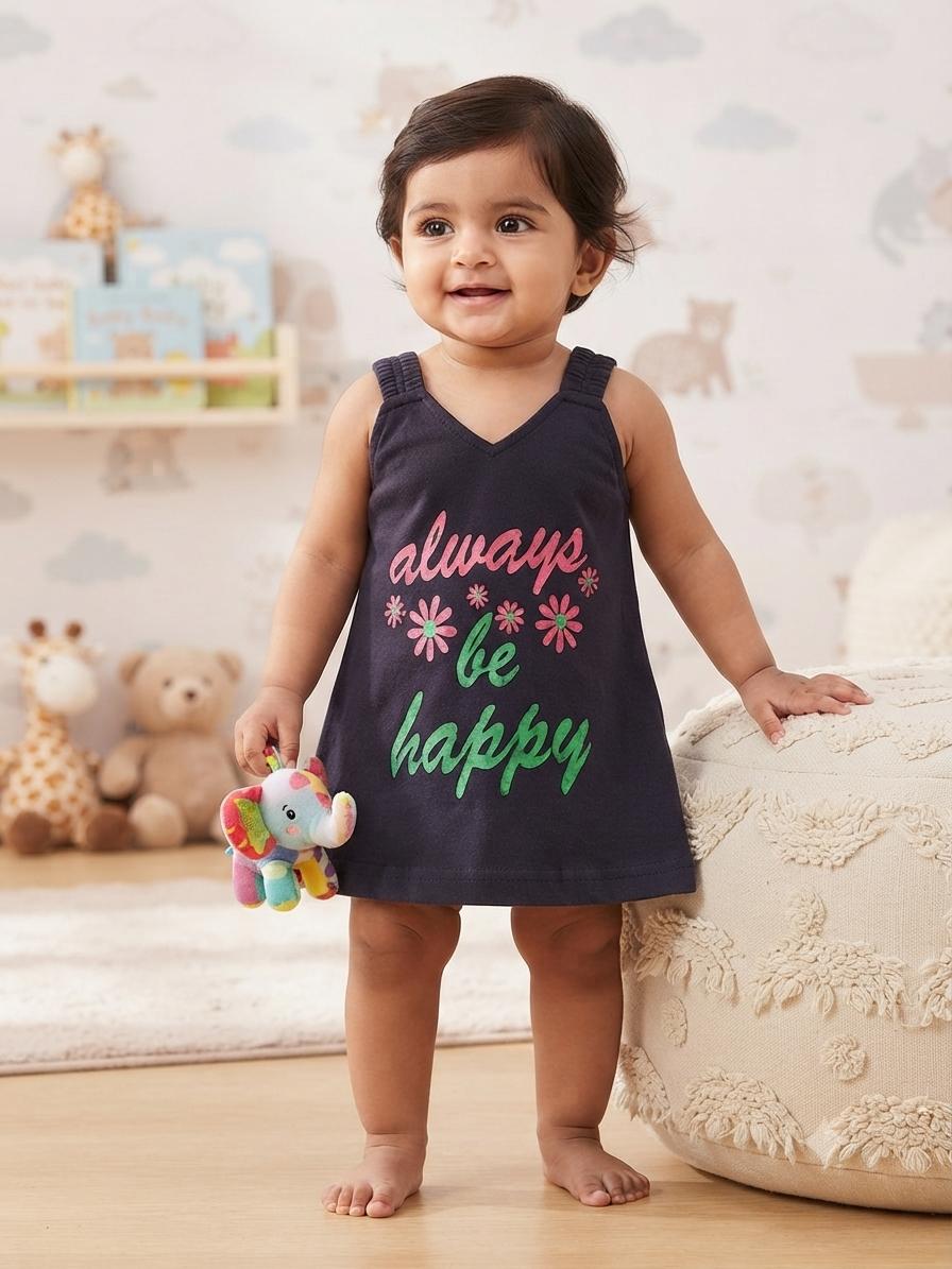 Assorted design  –Frock  Random Design – ₹89  -(6 -12 months)