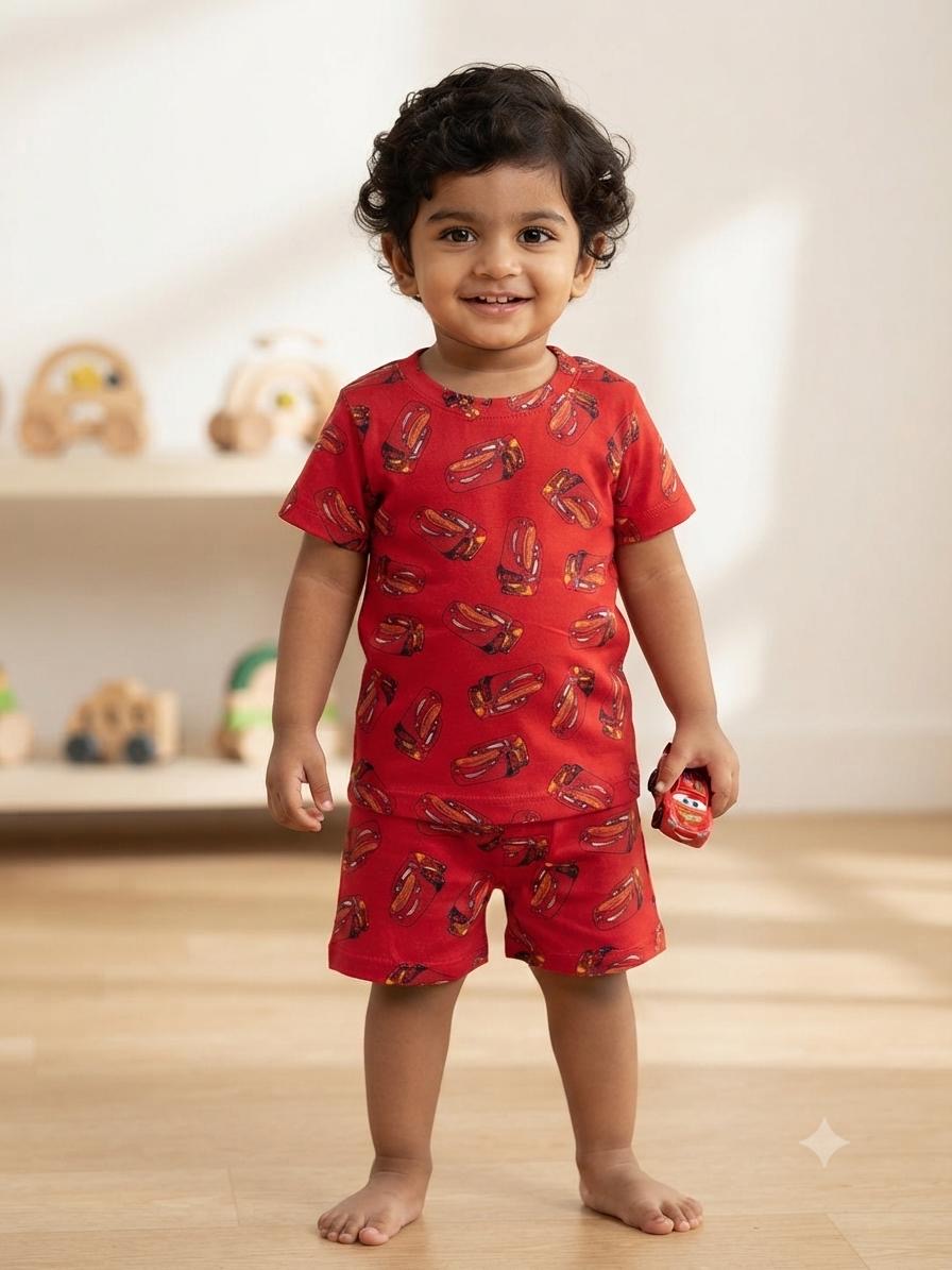 Car  Short set (6 months-3 year)