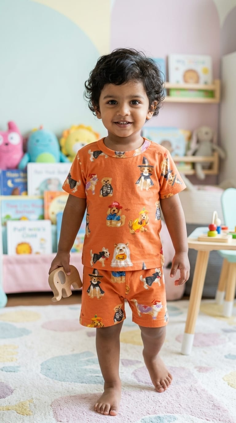 Halloween  Short set (1-3 year)