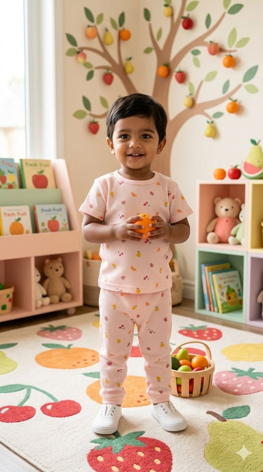 Fruits Top & bottom Set (2-5 years )