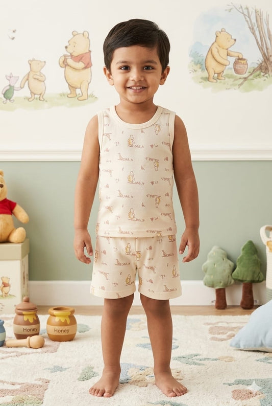 Pooh Short set (6 months- 3 years)
