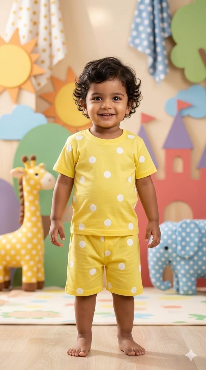 Yellow  Short set (1-2 year)