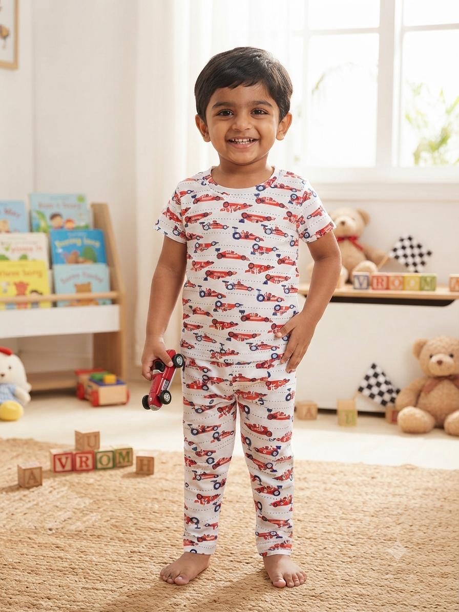 Car  world  Top & bottom  set (6 months-3 years)