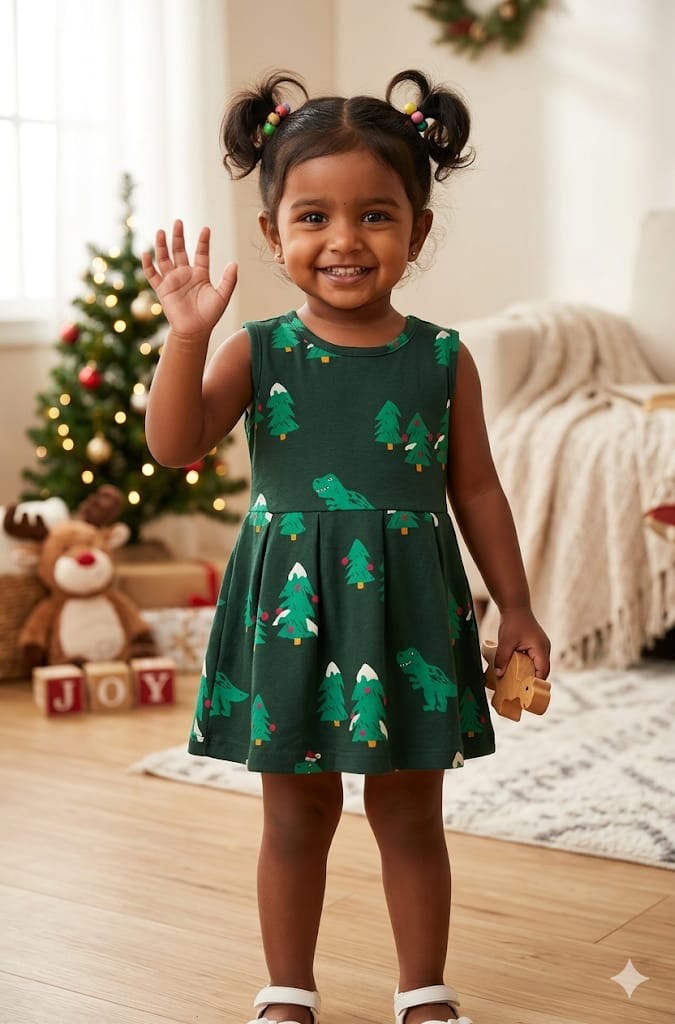 Green Frock (6 months-3 years) – The Firstdate Clothing Store by Ranjani  Suresh