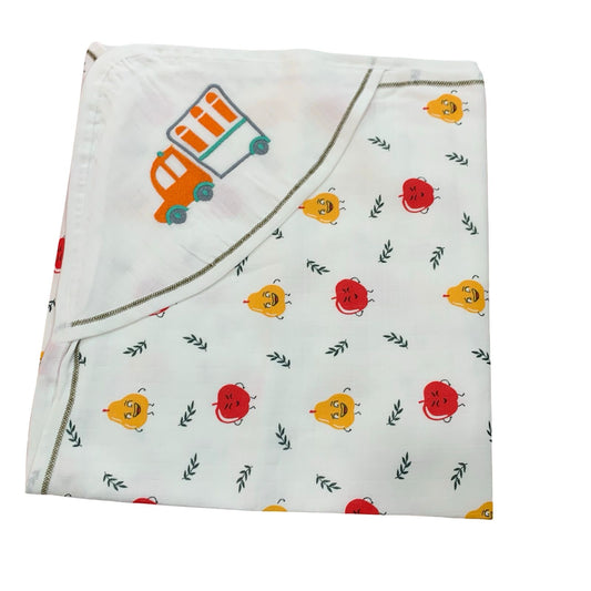 Truck  muslin hooded towel(70*70)