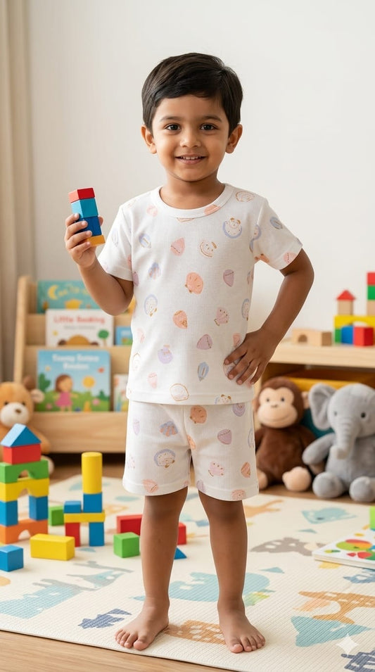 Shell  short set (6 months-3 years)