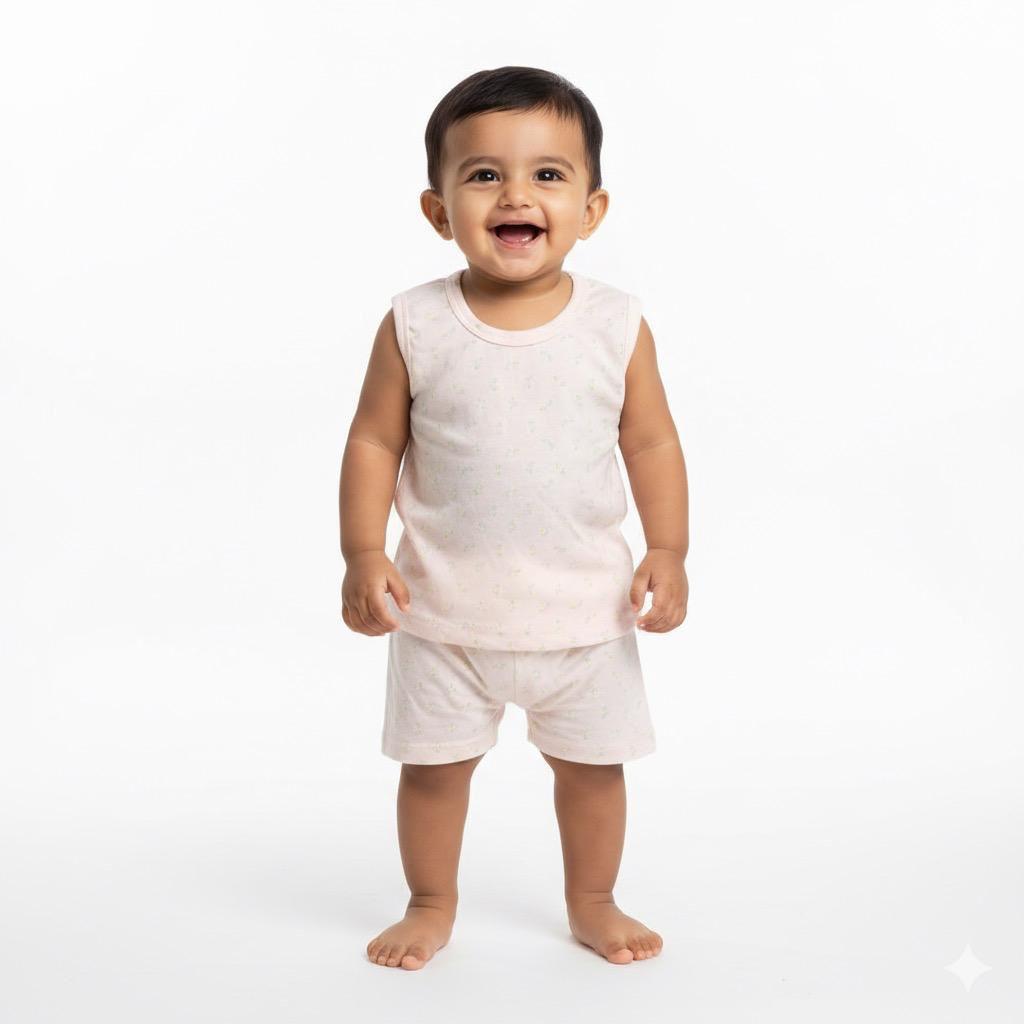 Assorted design  –Short Set    Random Design – ₹89  -(2-3 years)
