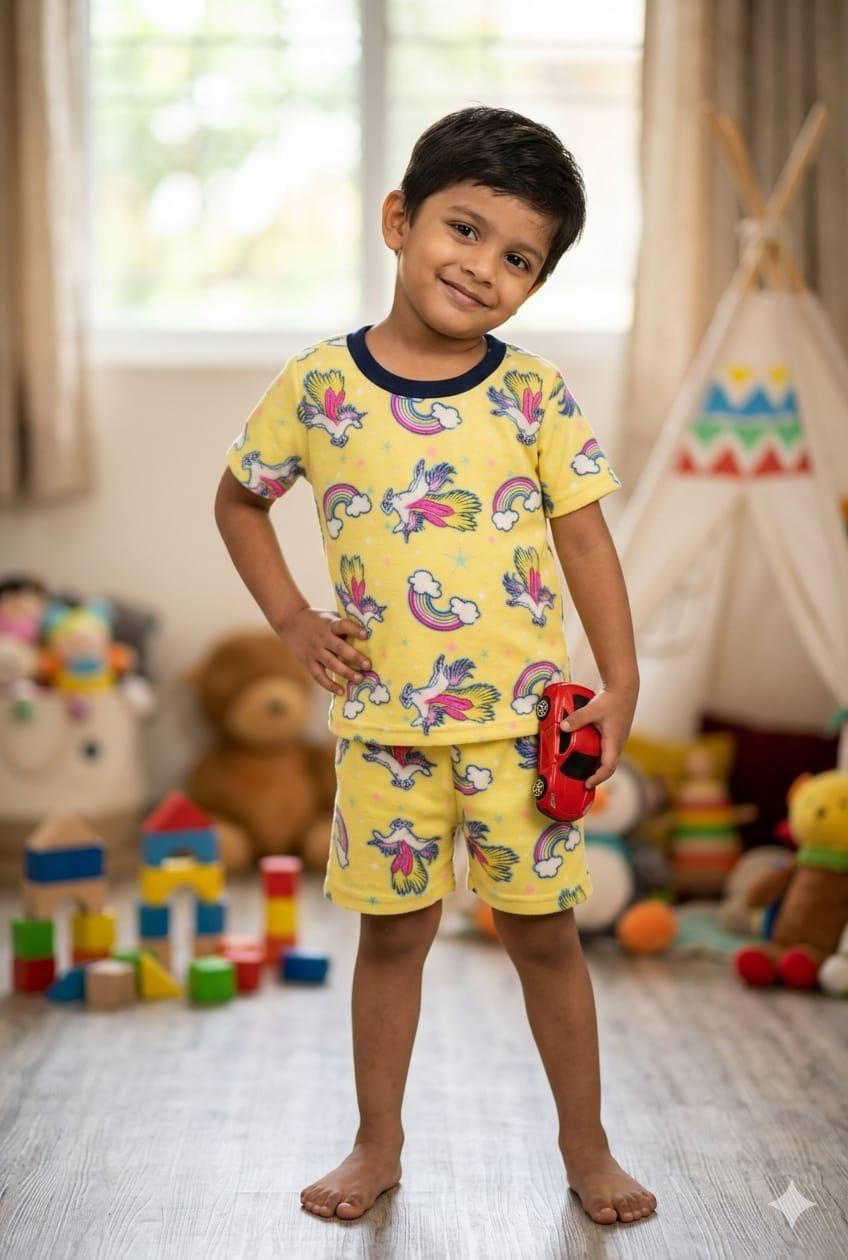 Yellow Short set (6-12 months)