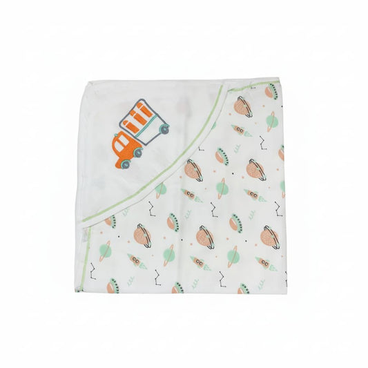 Truck space 2 muslin hooded towel(70*70)
