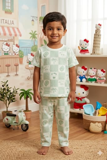 Beach Top & Bottom set (1- 3 years)