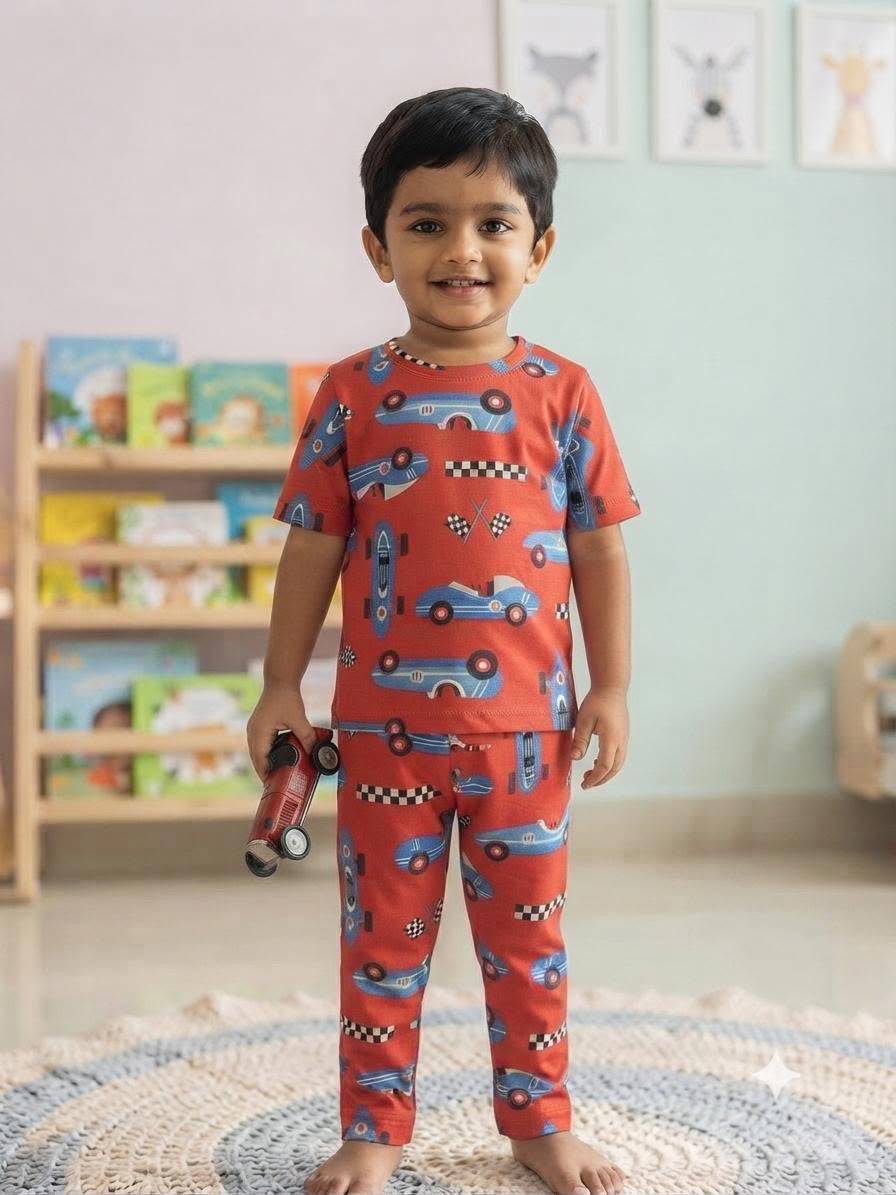 Car Top & bottom set (1-3 year)