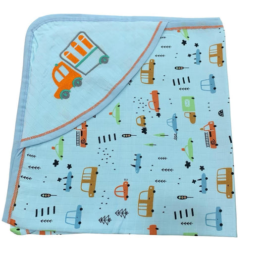 Truck muslin hooded towel(70*70)
