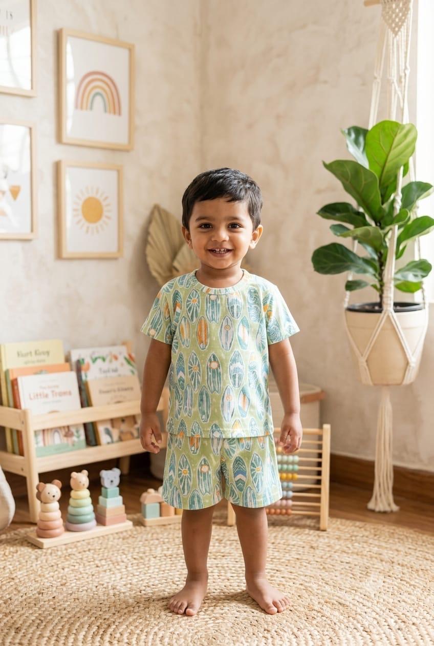 Green  Short set (1-2 year)