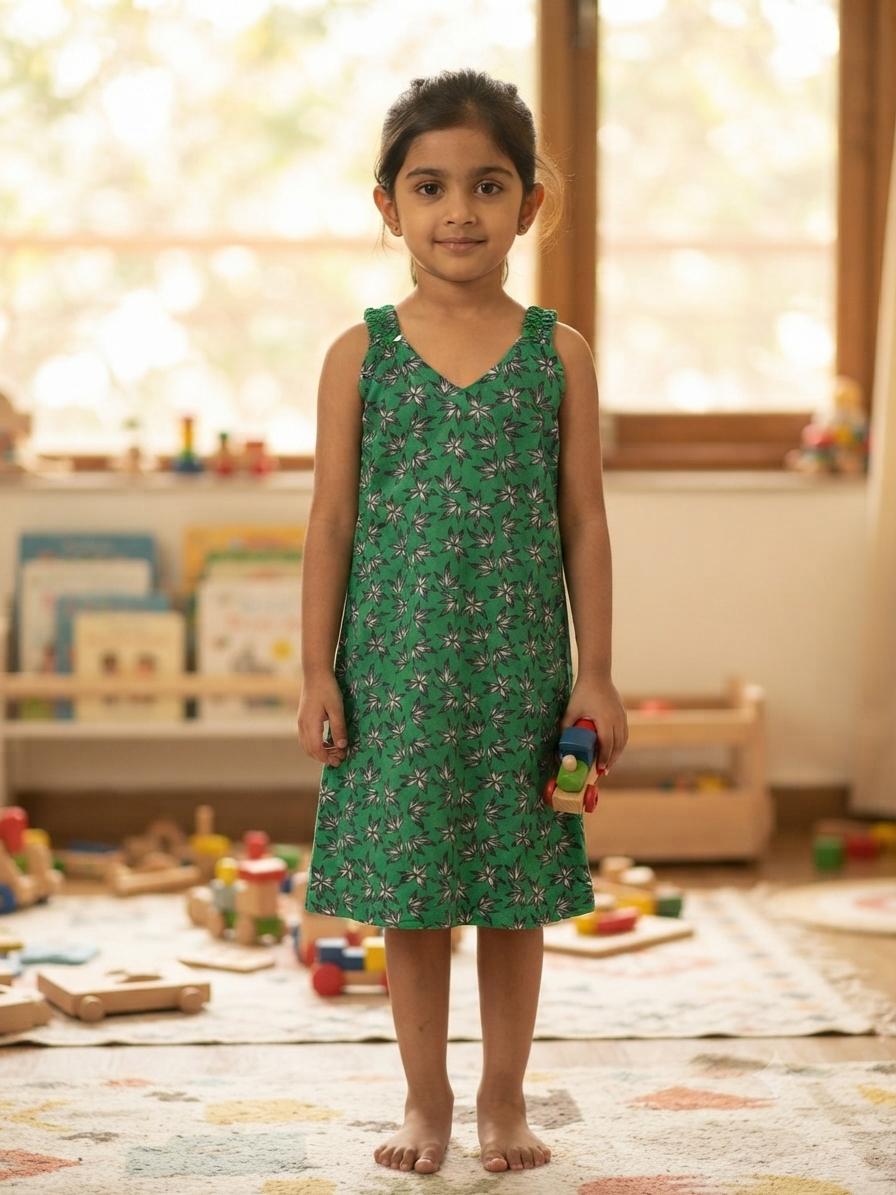 Assorted design  –Frock  Random Design – ₹89  -(4-5 year)