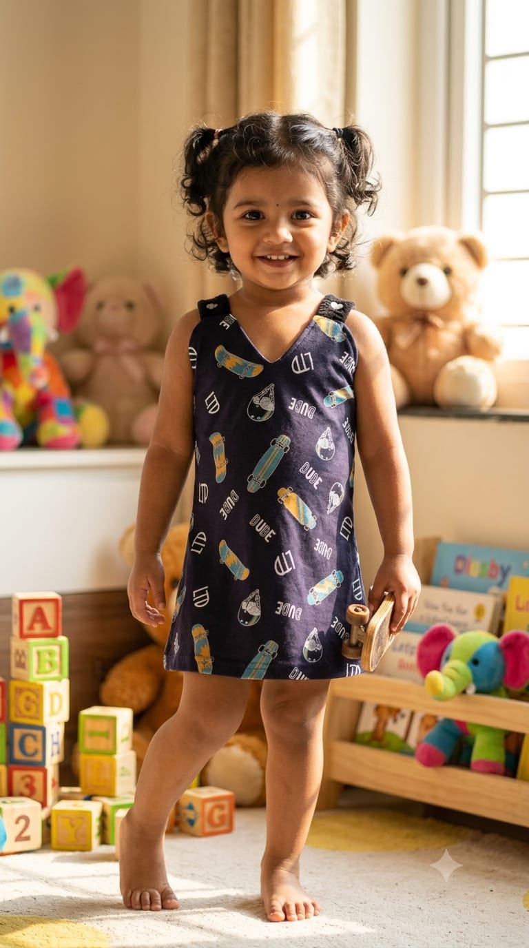Clearance Sale –Frock Random Design – ₹89 (New born -6 months )