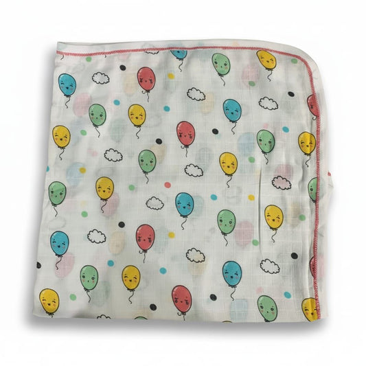 Balloons muslin towel(70*70)