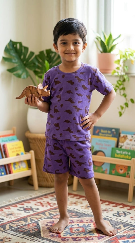 Dino Short set (1-6 years )Code:SA