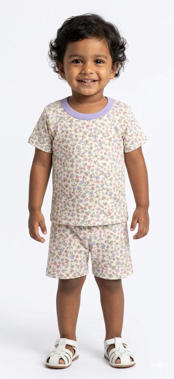 Floral Short set (6 months- 2 years)