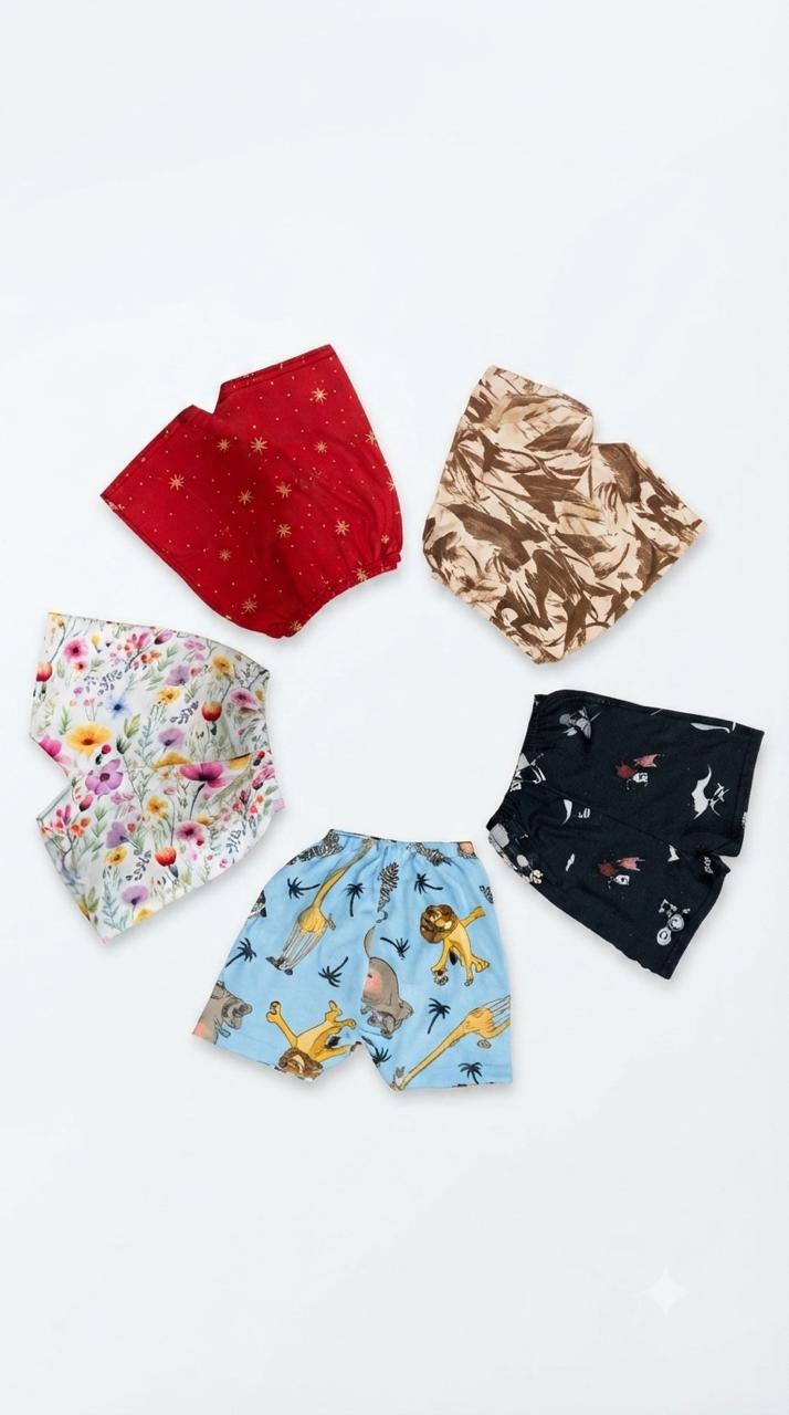 Assorted design  –Short   Random Design – ₹20 (Newborn -12 months)