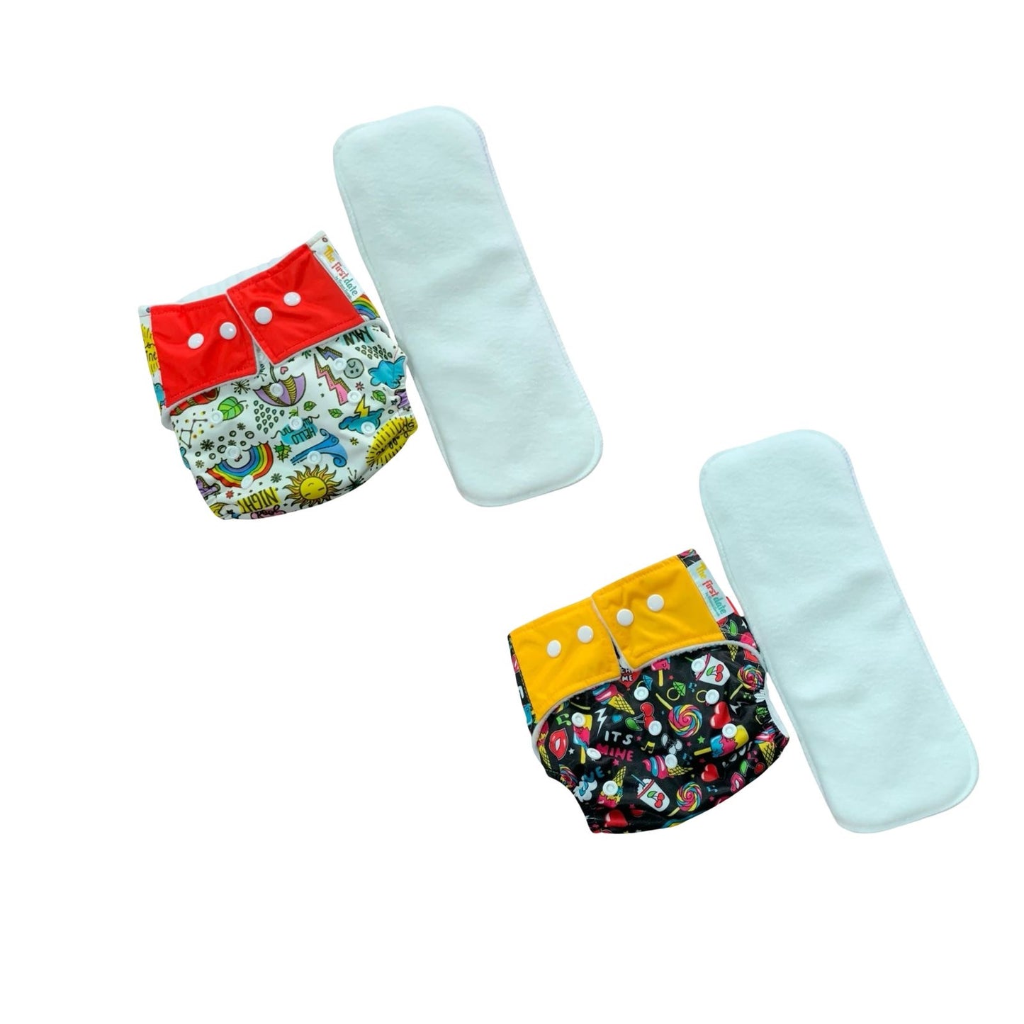 Cloth Diaper Pack of 2  ( Newborn-3 Years)- AT JUST Rs. 285 EACH ASSORTED DESIGNS