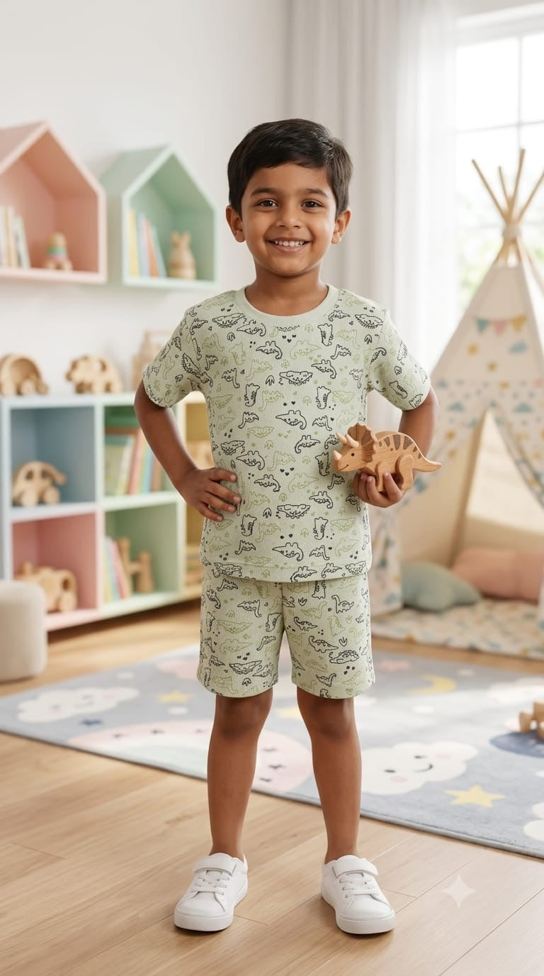 Dino Short set (1-6 years )Code:SA