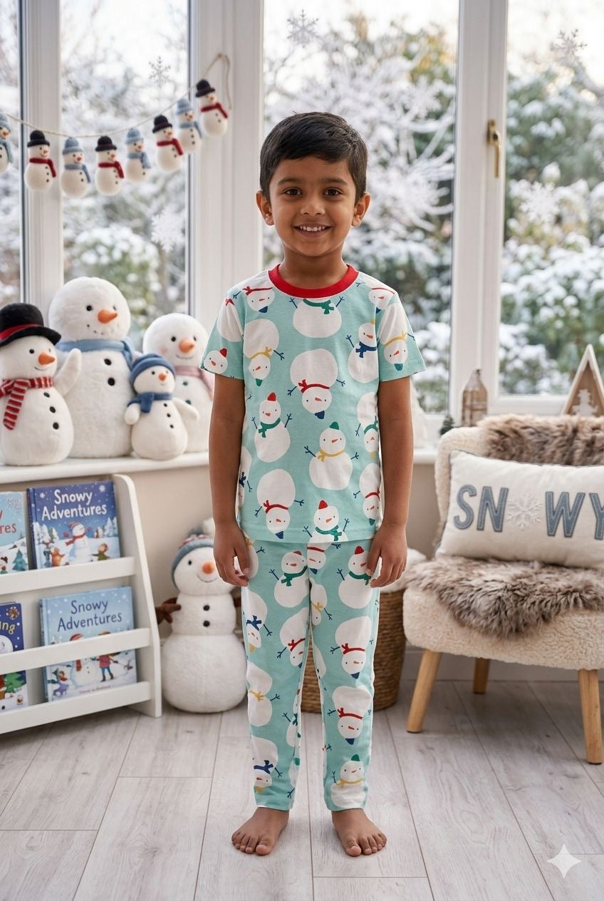 Snowman  Top & bottom Set (4-5 years )