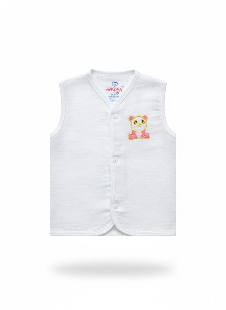 Teddy 2  embroidered Jabla (Newborn-3 months)