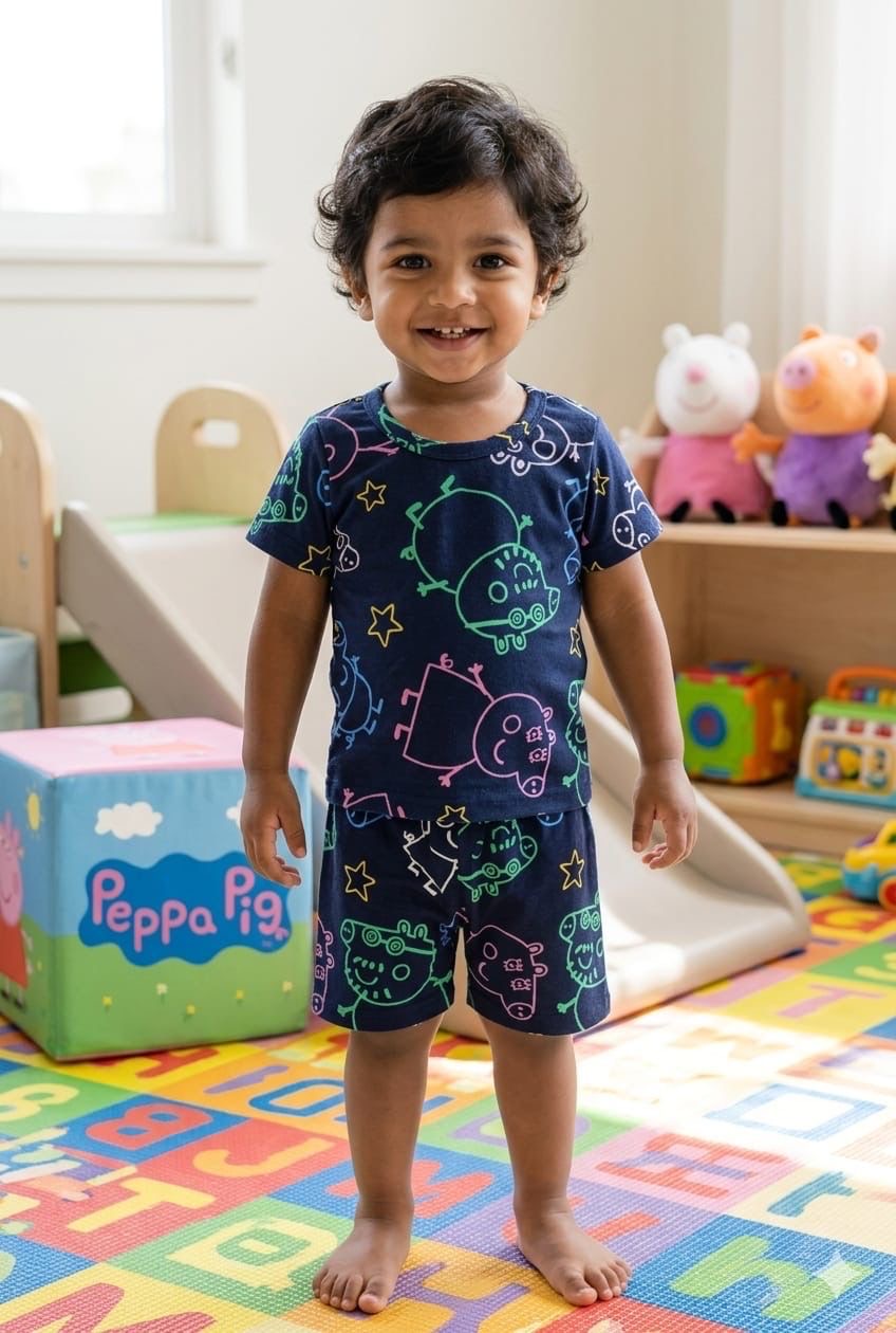 Black Short set (6 months- 3 years)
