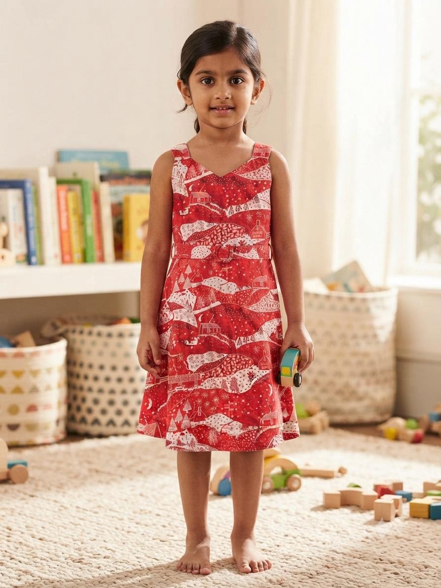 Assorted design  –Frock  Random Design – ₹89  -(4-5 year)