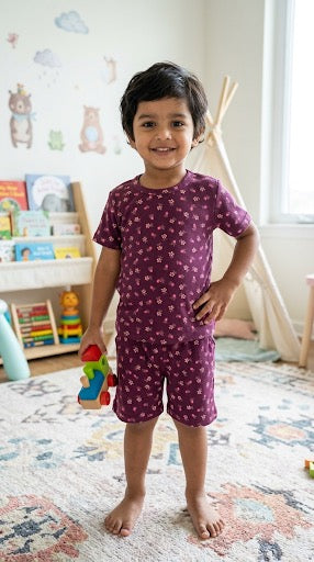 Floral Short  Set (1-3 year )