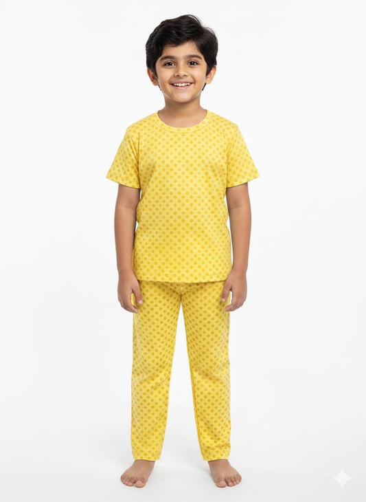 Yellow Top & Bottom Set (7-14 years)