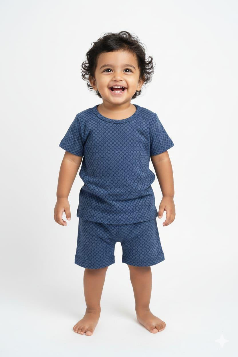 Blue Short set (6 months- 3 years)