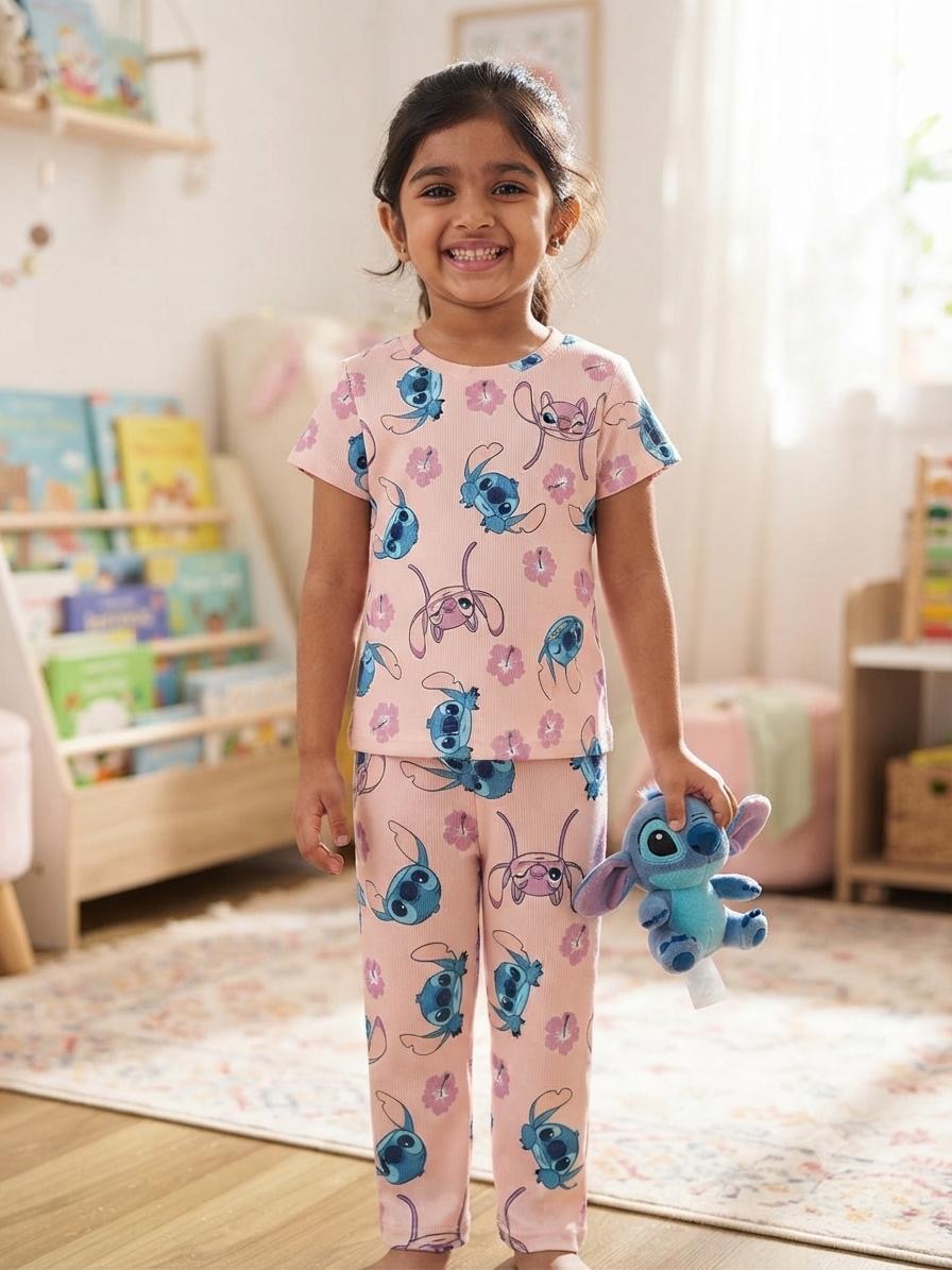 Lilo & stitch  Top & bottom Set (2-5 year)