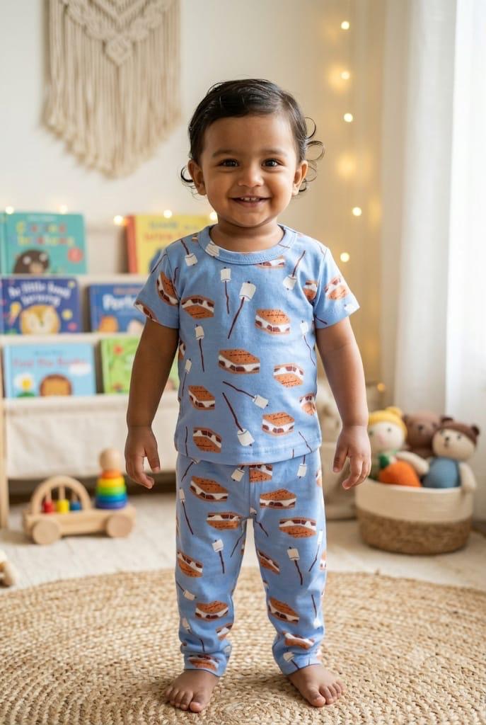 Waffle  Top & bottom set (1-2 year)