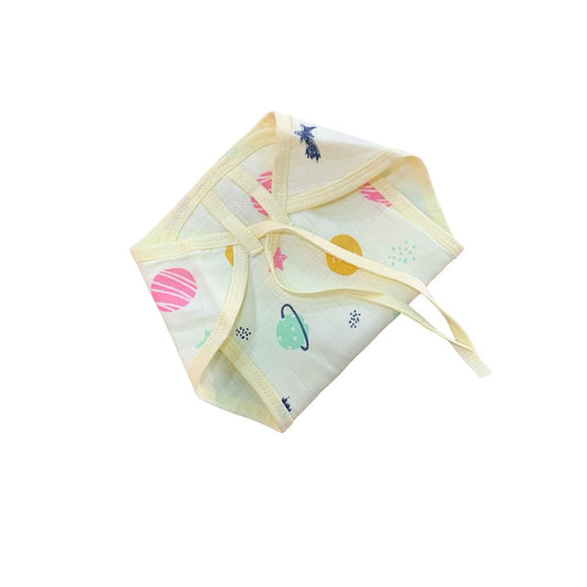 Yellow  double layered nappy (Newborn-3 months)