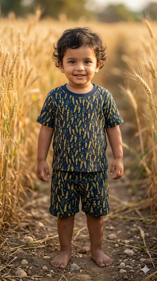 Black Short  set (1-6 years )Code:SA